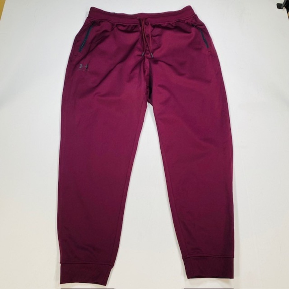 Under Armour Mens Loose Fit Jogger Pants Maroon Burgundy XL 1290261-600 NEW